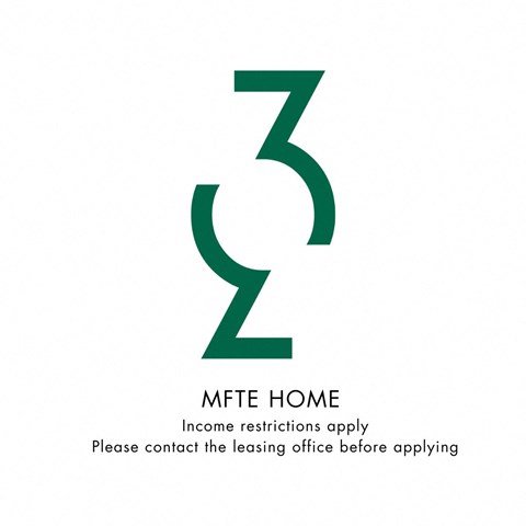 3ZERO3 MFTE/MHA Homes - please contact leasing office for details